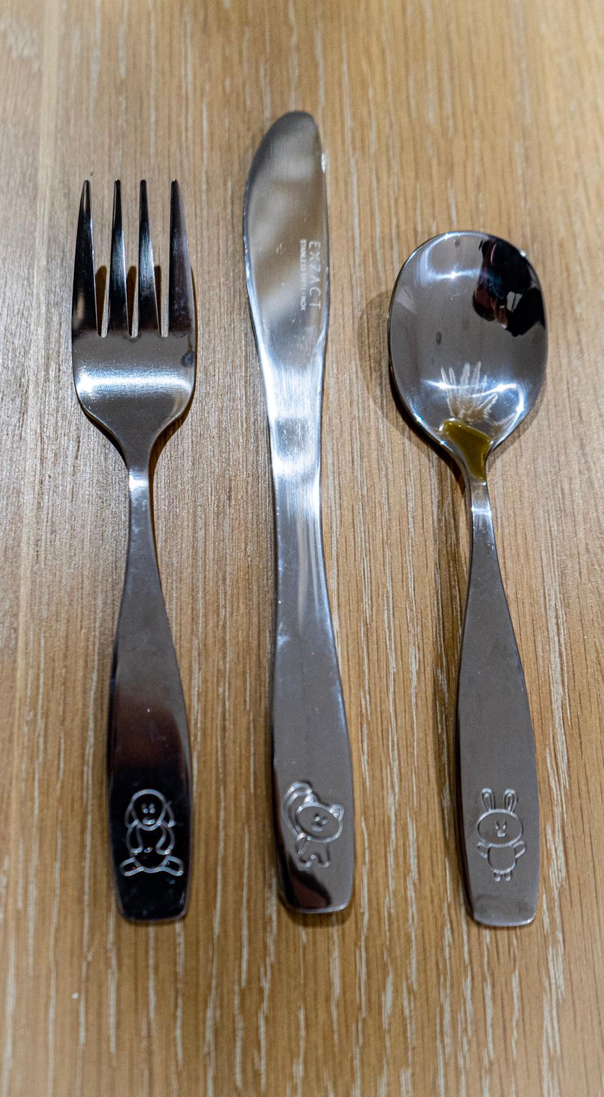 Exzact Childrens Cutlery Set