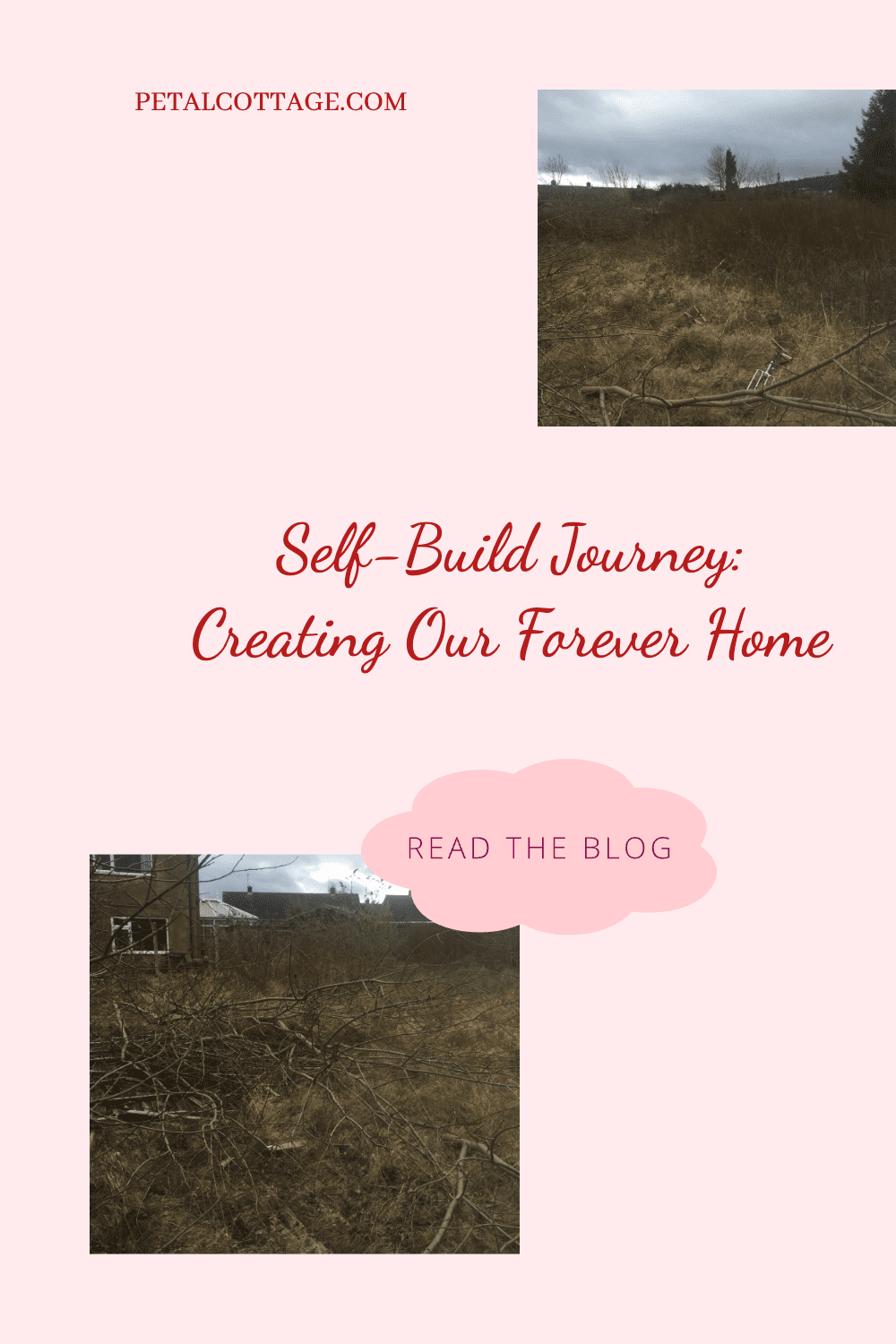 Our self build journey the start pin